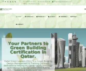 Qatargreenleaders.com(Qatar Green Leaders (QGL)) Screenshot