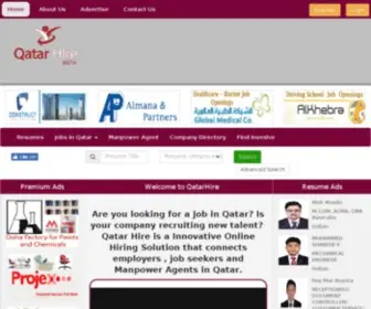 Qatarhire.com(Qatar Hire) Screenshot
