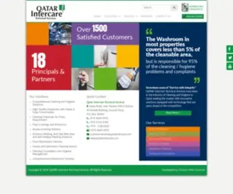 Qatarintercare.com(Intercare Kuwait’s promise) Screenshot