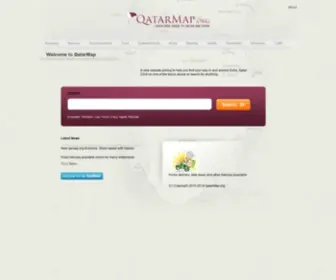 Qatarmap.org(Your guide to Qatar and Doha) Screenshot