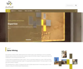 Qatarmining.com(QM was established in 2010) Screenshot