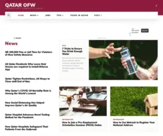 Qatarofw.com(Qatar OFW) Screenshot