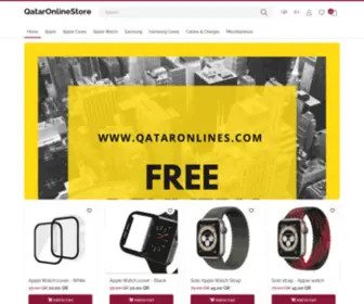 Qataronlines.com(Start Your Shopping Now) Screenshot