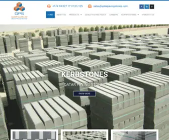 Qatarpavingstones.com(Premium Quality Pavers) Screenshot