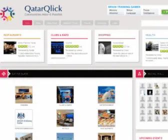 QatarqLick.com(このドメインはお名前.comで取得されています) Screenshot