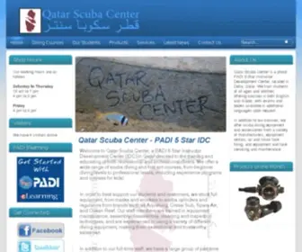 Qatarscubacenter.com(Qatar Scuba Center) Screenshot