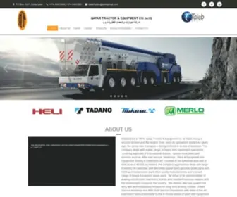 Qatartractor.com(Qatar tractor) Screenshot