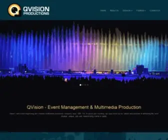 Qatarvision.com(Creative Design & Media Production Company) Screenshot