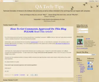 Qatechtips.com(QA Tech) Screenshot