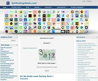 Qatestingtools.com(QA Testing Tools one place for all software testing tools) Screenshot