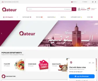 Qateur.com(Few clicks) Screenshot