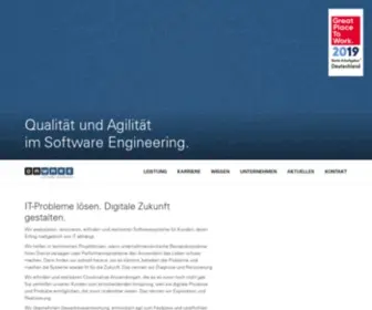 Qaware.de(Qualität und Agilität im Software Engineering) Screenshot