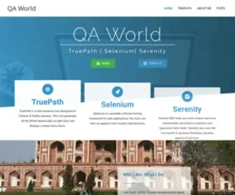 Qaworld.ga(QA World) Screenshot