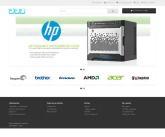 Qaz.es(Tienda de informática Online) Screenshot