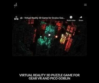 QB-Game.com(Qb virtual reality 3d puzzle game for oculus and samsung gear vr) Screenshot