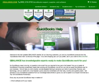 Qbalance.com(Expert QuickBooks Help) Screenshot