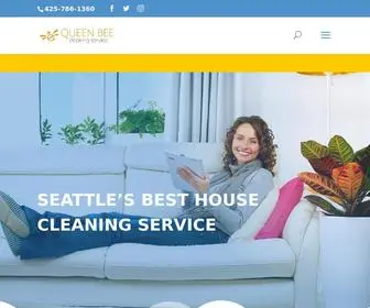 QBclean.com(We’re your #1 House & Carpet cleaning service in Seattle) Screenshot