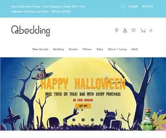 Qbedding.com(Your bedding deserves the best) Screenshot