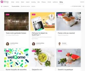 Qblog.ch(Toutes les nouvelles de la communauté QoQa) Screenshot