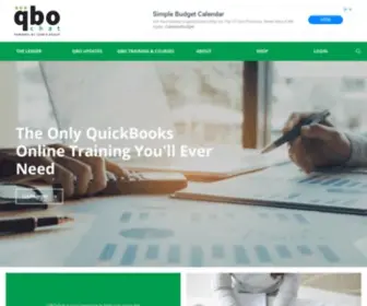 Qbochat.com(Quickbooks Online Training) Screenshot