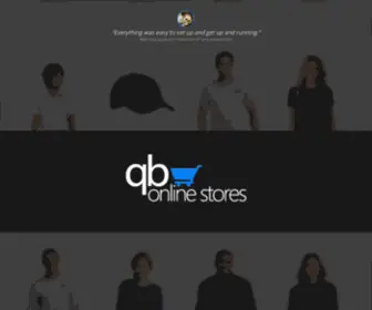 Qbonlinestores.com(Great Custom Shirts) Screenshot