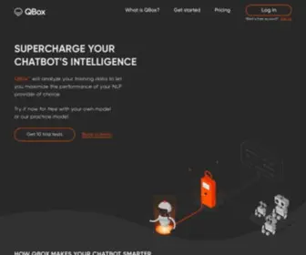 Qbox.ai(Supercharge Your Chatbot's Intelligence with QBox) Screenshot