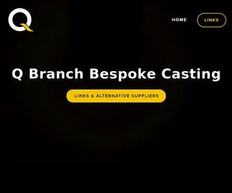 Qbranchcasting.com(Q Branch) Screenshot