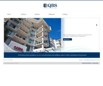 QBsmanagement.com.au(QBS Strata Management) Screenshot