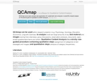 Qcamap.org(Qcamap) Screenshot