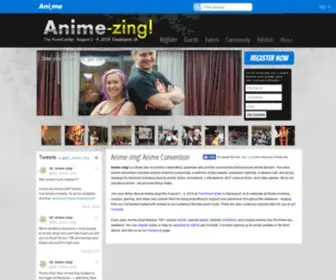 Qcanimezing.com(Iowa Anime Convention) Screenshot