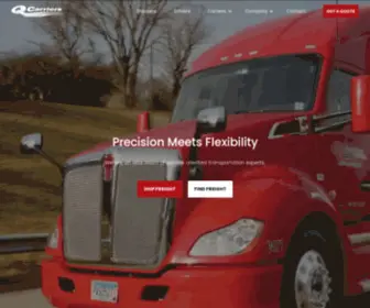Qcarriers.com(Q Carriers) Screenshot