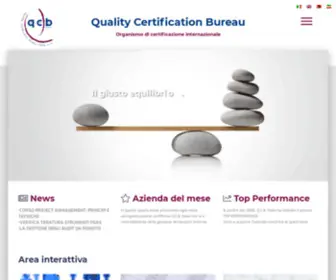 QCB.it(Quality Certification Bureau) Screenshot
