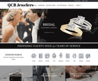 QCbjewelers.com(QCB Jewelers) Screenshot