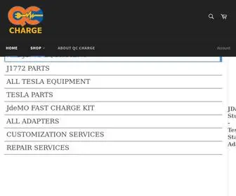 QCcharge.com(QC Charge) Screenshot