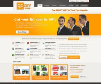 QCDiy.com(The SMART Way to Trust Your Supplier) Screenshot