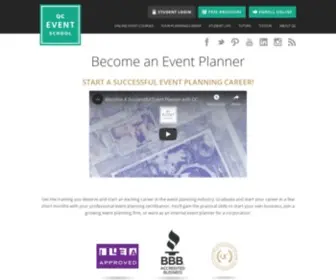 Qceventplanning.com(Start a Career in Event Planning) Screenshot