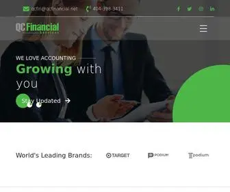 Qcfinancial.net(QC Financial Services) Screenshot