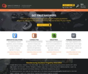 Qcforge.com(Custom Metal Forging For Manufacturers) Screenshot