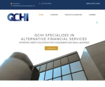 Qchi.com(Credit Solutions for Consumers and Small Business) Screenshot