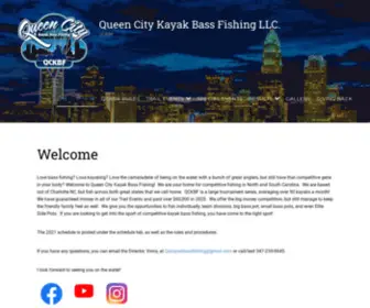 Qckayakbassfishing.com(Queen City Kayak Bass Fishing LLC) Screenshot