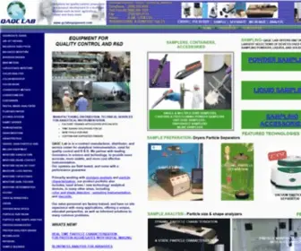 Qclabequipment.com(Particle Measurement Systems) Screenshot