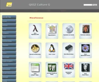 QCmquiz.com(Quiz QCM Tests et Revisions) Screenshot