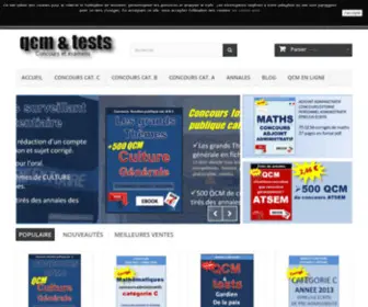 QCmtest.com(Librairie de livres numériques) Screenshot