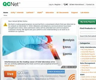Qcnet.com(A Bio) Screenshot