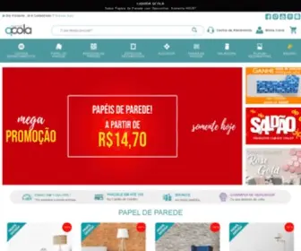 Qcola.com.br(Papel de parede) Screenshot