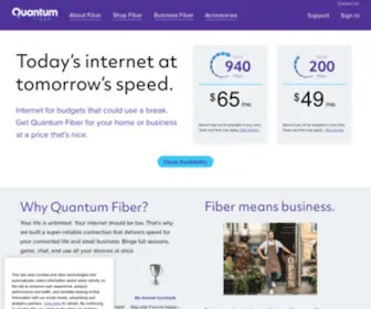 Q.com(Get Blazing Fast Fiber Internet for Your Home or Business) Screenshot