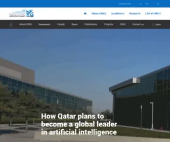 Qcri.com(Qatar Computing Research Institute (QCRI)) Screenshot