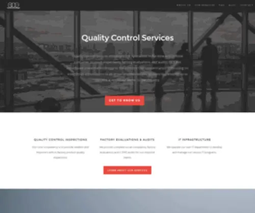 QCS.com(Quality Control Services Ltd) Screenshot