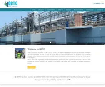 QCTcqatar.com(Qatar Construction Technique Company) Screenshot