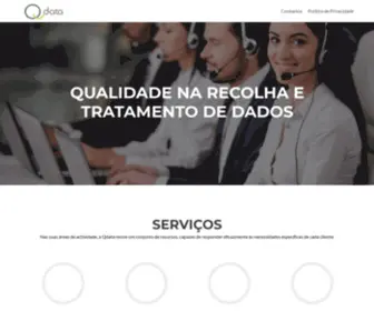 Qdata.pt(Recolha e Tratamento de Dados) Screenshot